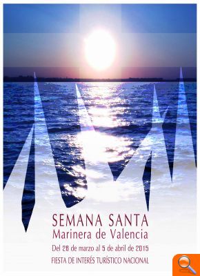 La obra "Cofrades, esencia de la Semana Santa" es el cartel anunciador de la Semana Santa Marinera de 2015  - (foto 2)